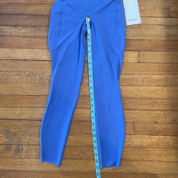 NWT - Lululemon Fast and Free HR Tight 25" Leggings - Pockets Sz 4 - Picture 8 of 13